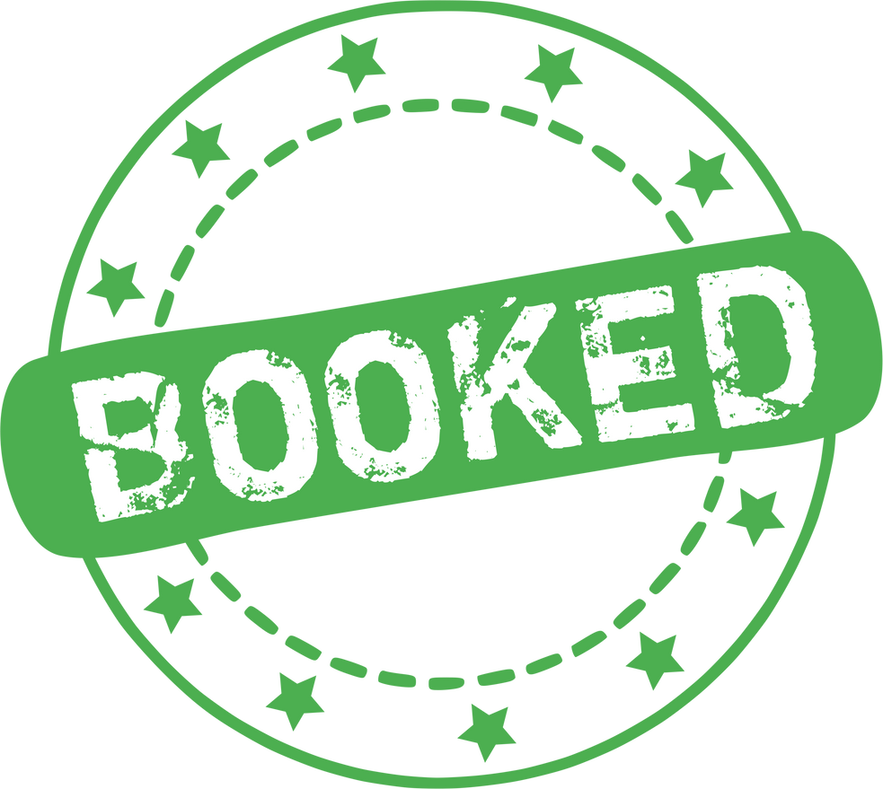 Booked Stamp Icon